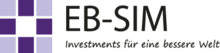 Logo: EB – Sustainable Investment Management GmbH