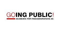 Logo: GOING PUBLIC!